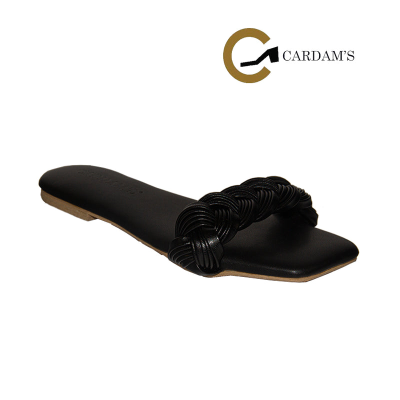 Cardams ECLB ERM 00096 Black/Blue Women Flats
