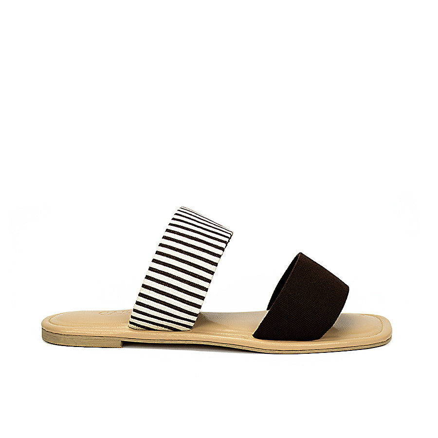 Cardams ECLA LNE 00031 Brown/Yellow Women Flats Sandals