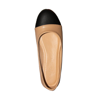 Cardams ECLA LNE 00060 Beige/Tan Women Flats