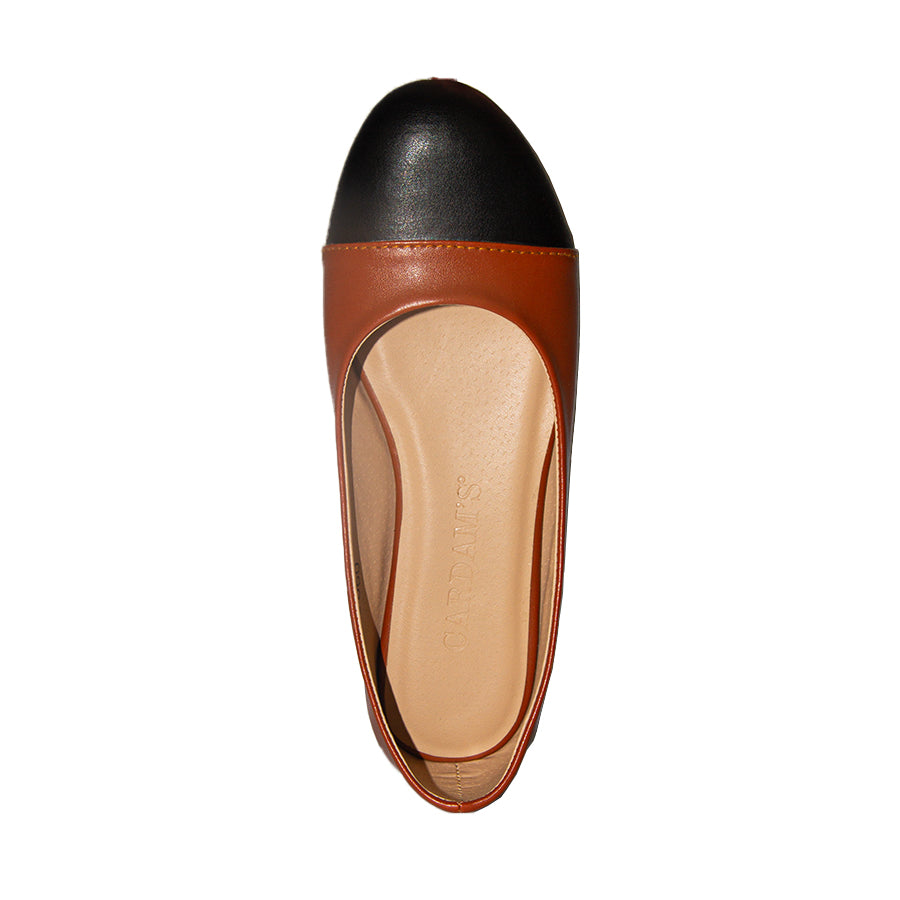 Cardams ECLA LNE 00060 Beige/Tan Women Flats