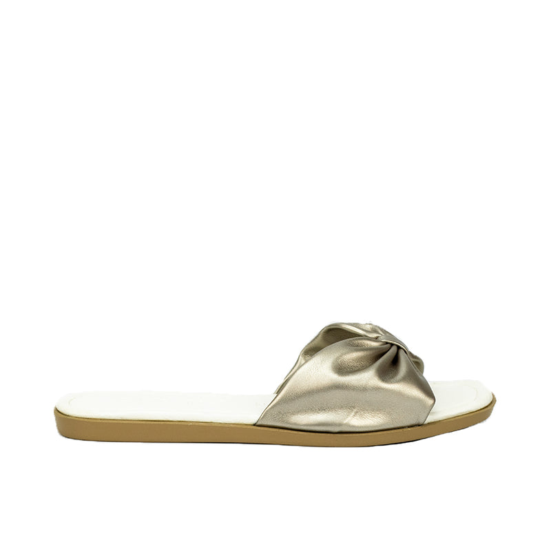 Cardams ECLA RSS 00001 Silver/Taupe/White Women Flats