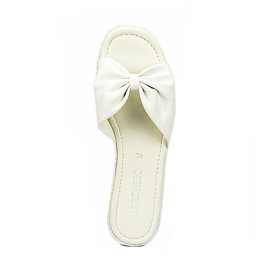 Cardams ECLA RSS 00001 Silver/Taupe/White Women Flats