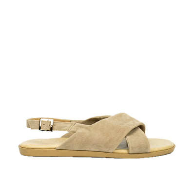 Cardams ECLA RSS 00006 Bone/Gray/Tan Women Flat Sandals