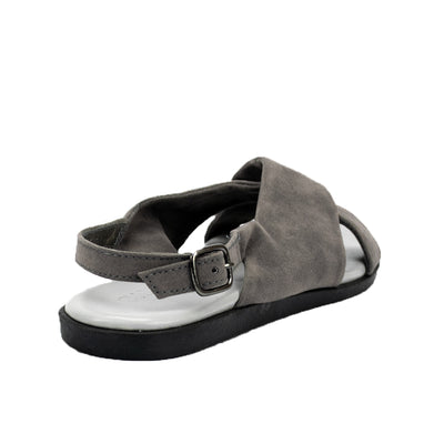 Cardams ECLA RSS 00006 Bone/Gray/Tan Women Flat Sandals