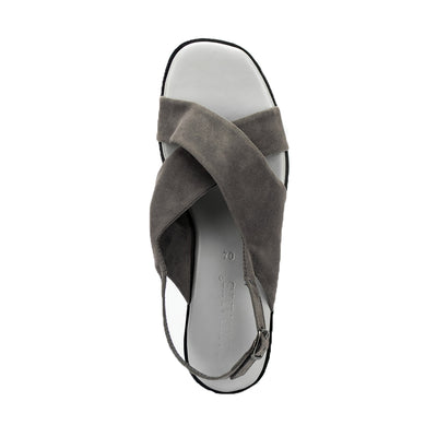 Cardams ECLA RSS 00006 Bone/Gray/Tan Women Flat Sandals