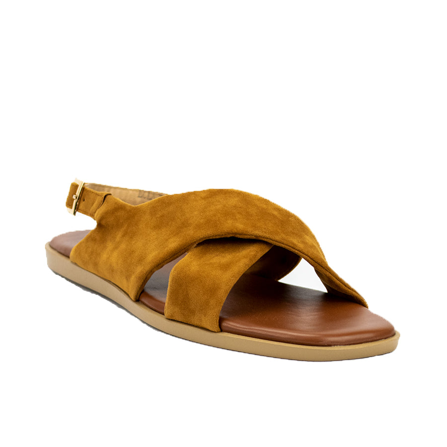 Cardams ECLA RSS 00006 Bone/Gray/Tan Women Flat Sandals