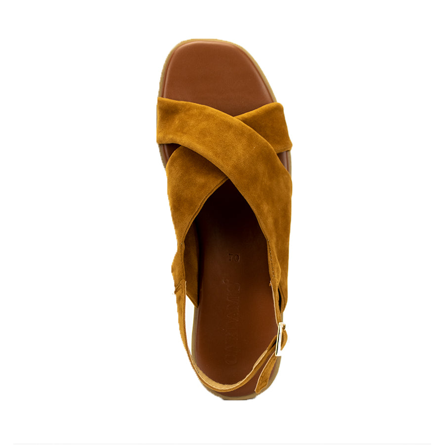Cardams ECLA RSS 00006 Bone/Gray/Tan Women Flat Sandals