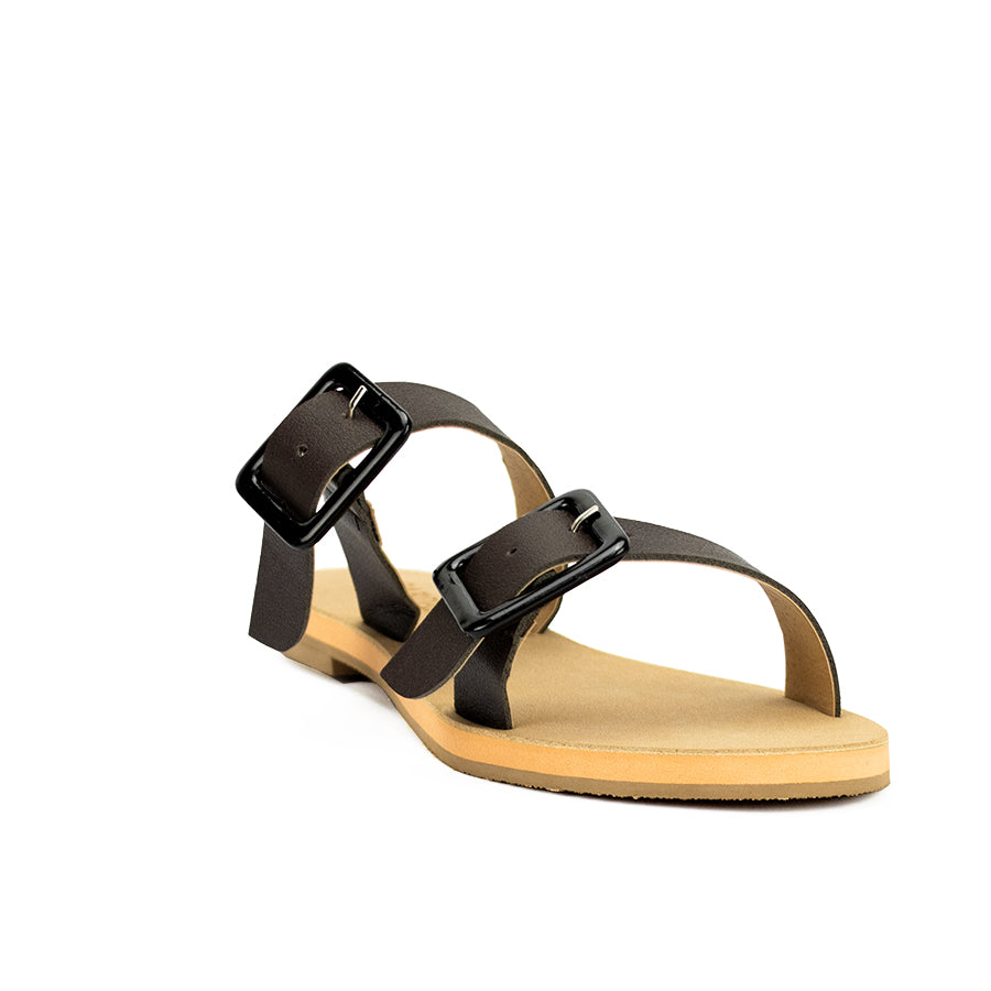 Cardams ECLA RSS 00007 Cream/Mocha/Brown Women Flats