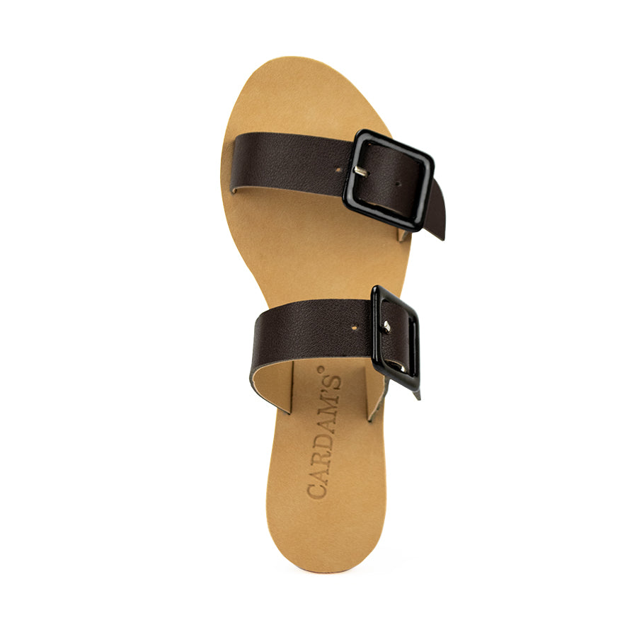 Cardams ECLA RSS 00007 Cream/Mocha/Brown Women Flats