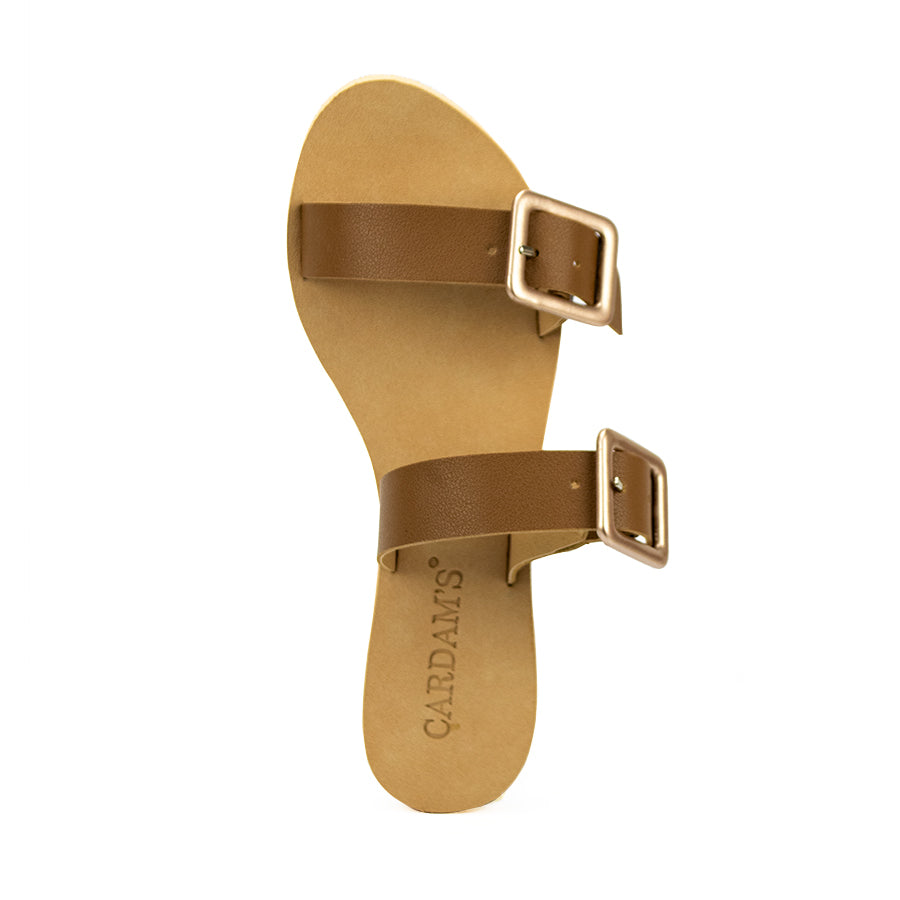 Cardams ECLA RSS 00007 Cream/Mocha/Brown Women Flats