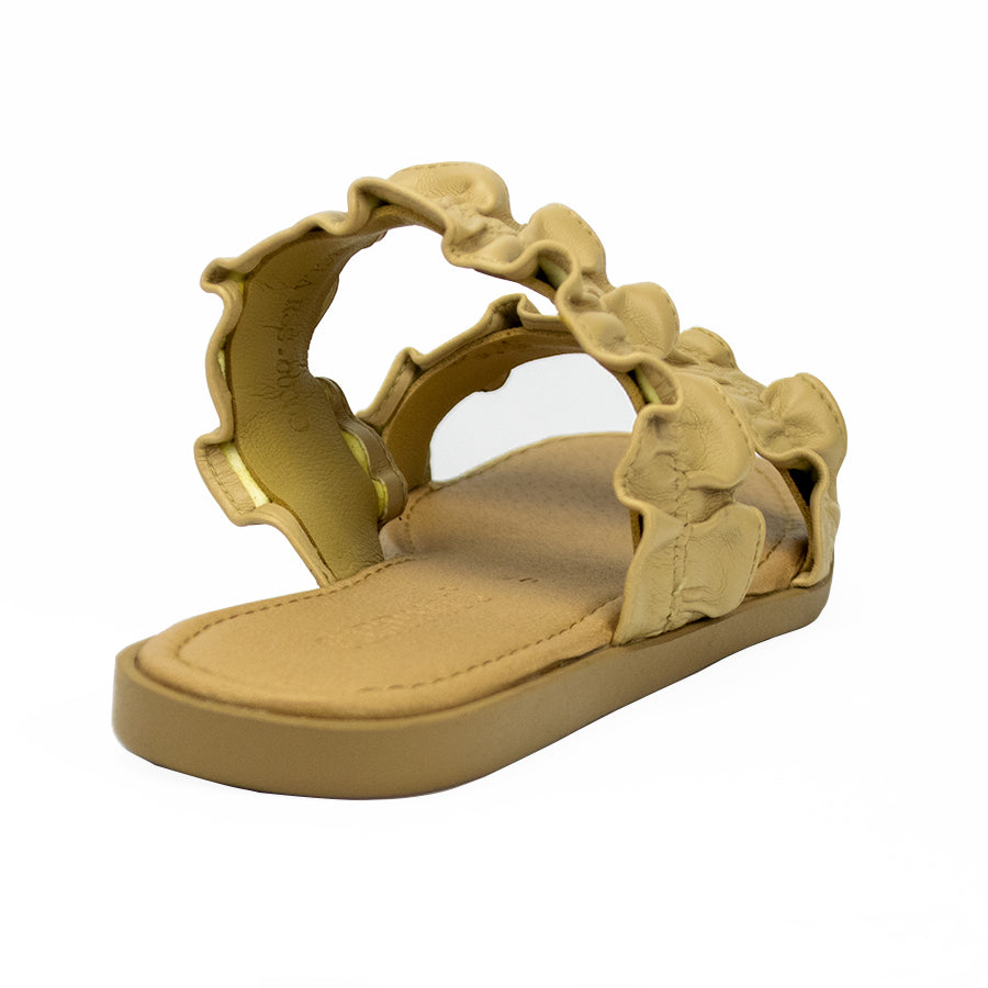 Cardams ECLA RSS 00009 Beige/Silver/White Women Flat Sandals