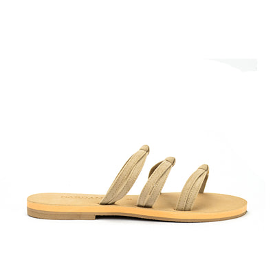 Cardams ECLA RSS 00010 Bone/Gray/Rose Gold Women Flats