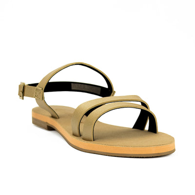 Cardams ECLA RSS 00012 GOLD Women Flat Sandals