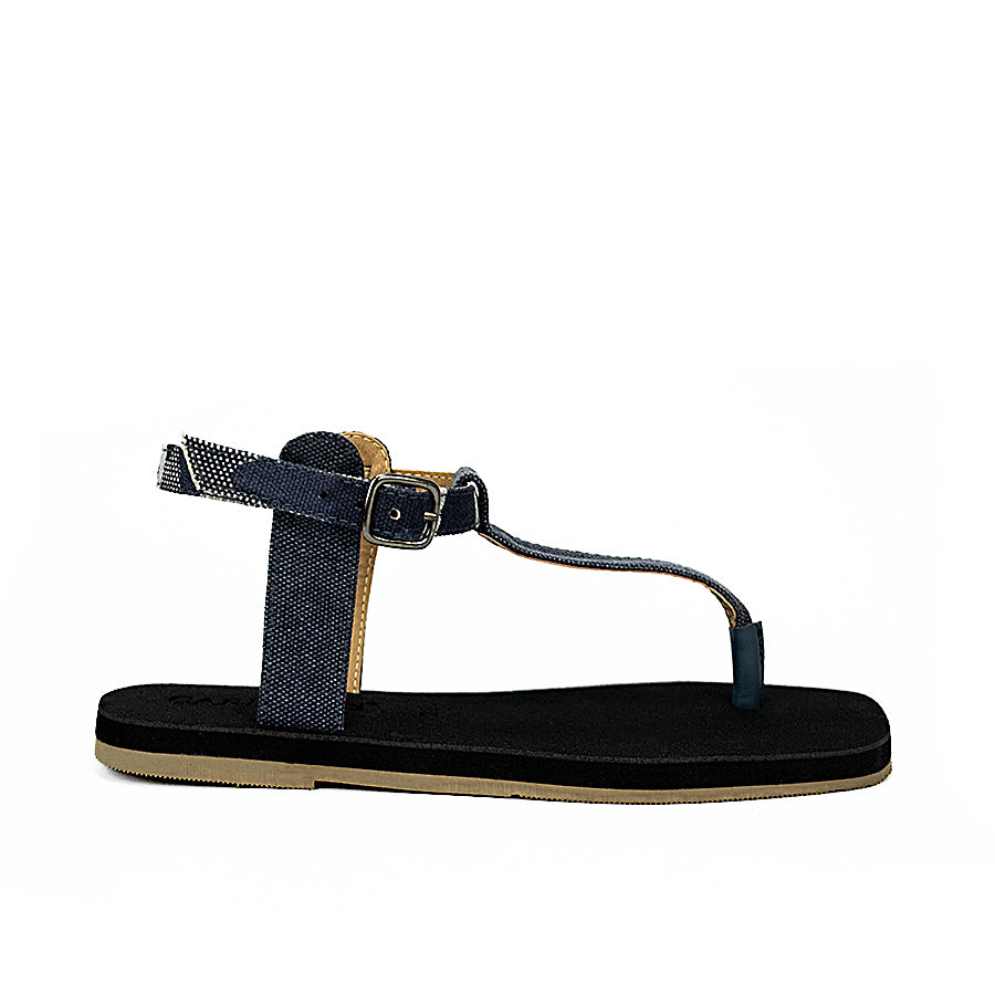 Cardams ECLA RSS 00042 Blue Flat Sandals