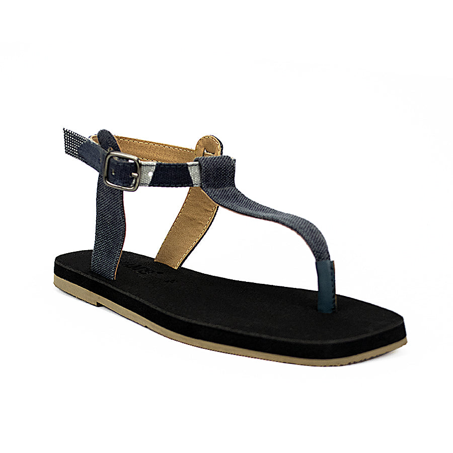 Cardams ECLA RSS 00042 Blue Flat Sandals