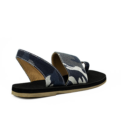 Cardams ECLA RSS 00044 Blue Flat Sandals