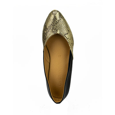 Cardams ECLA RSS 00076 Black/Black Gold Women Pumps