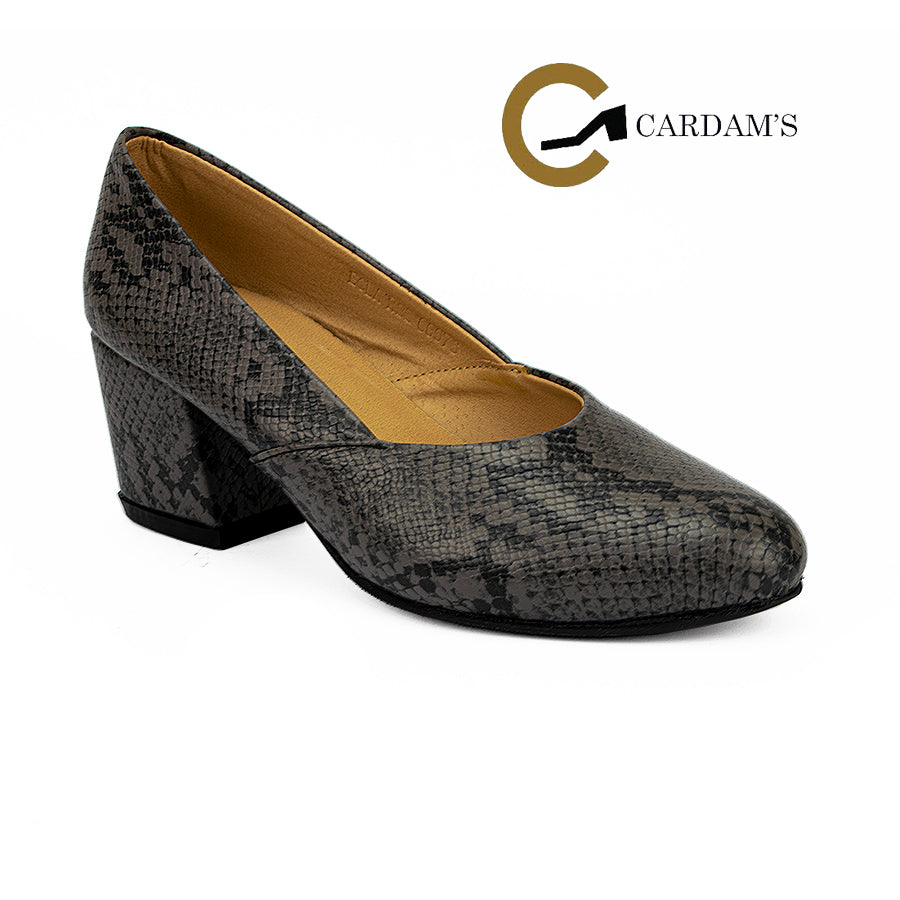 Cardams ECLA RSS 00076 Black/Black Gold Women Pumps
