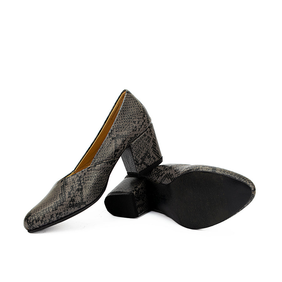 Cardams ECLA RSS 00076 Black/Black Gold Women Pumps