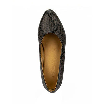 Cardams ECLA RSS 00076 Black/Black Gold Women Pumps