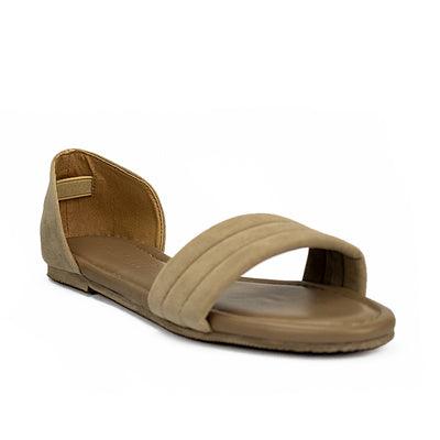 Cardams ECLA RSS 00022 Dark Brown/Taupe Women Flat Sandals