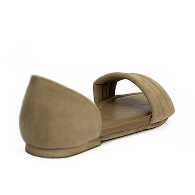 Cardams ECLA RSS 00022 Dark Brown/Taupe Women Flat Sandals