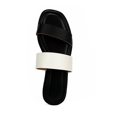 Cardams ECLA RSS 00023 Black/Brown/Cream Women Flat Sandals