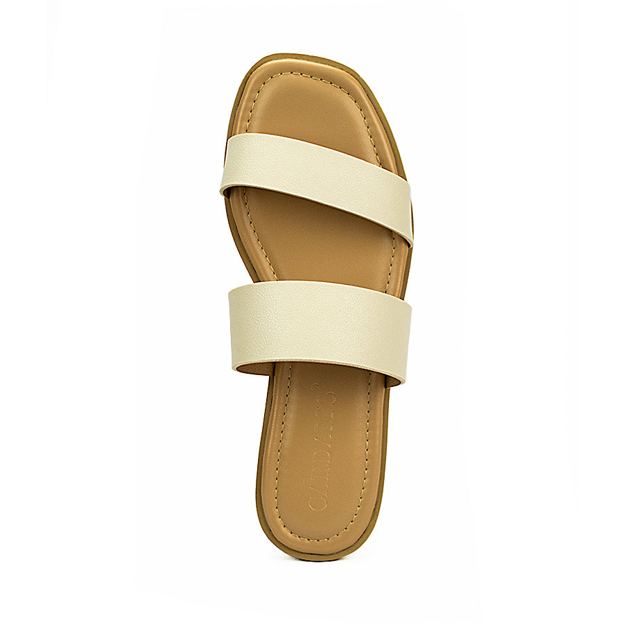 Cardams ECLA RSS 00023 Black/Brown/Cream Women Flat Sandals