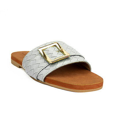 Cardams ECLA RSS 00025 Brown/Light Green/Mocha Beige Women Flat Sandals