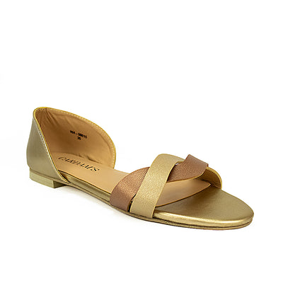 Cardams ECLA WA 00015 gold/silver Flat Sandals