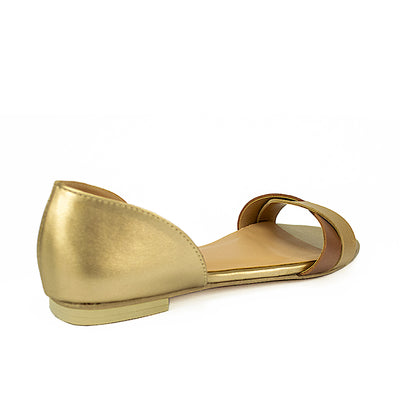 Cardams ECLA WA 00015 gold/silver Flat Sandals
