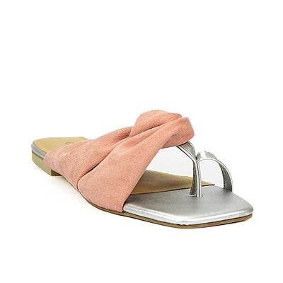 Cardams ECLA WA 00016 Pink/Taupe Flat Sandals