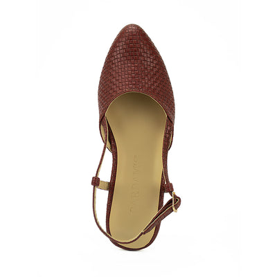 Cardams ECLB CN 00114 Brown/Cream/Tan Women Mules