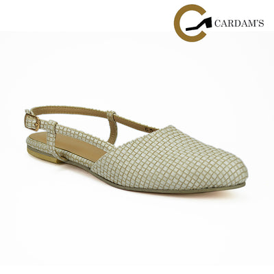Cardams ECLB CN 00114 Brown/Cream/Tan Women Mules