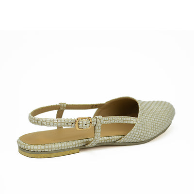 Cardams ECLB CN 00114 Brown/Cream/Tan Women Mules