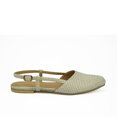 Cardams ECLB CN 00114 Brown/Cream/Tan Women Mules