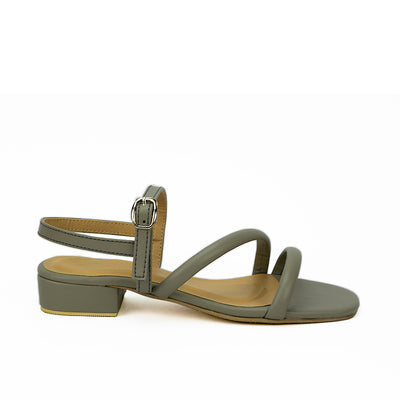 Cardams ECLB ED 00128 Beige/Black/Olive Green/Tan/White Women Heeled Sandals