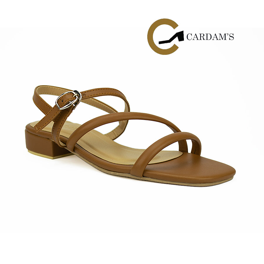 Cardams ECLB ED 00128 Beige/Black/Olive Green/Tan/White Women Heeled Sandals