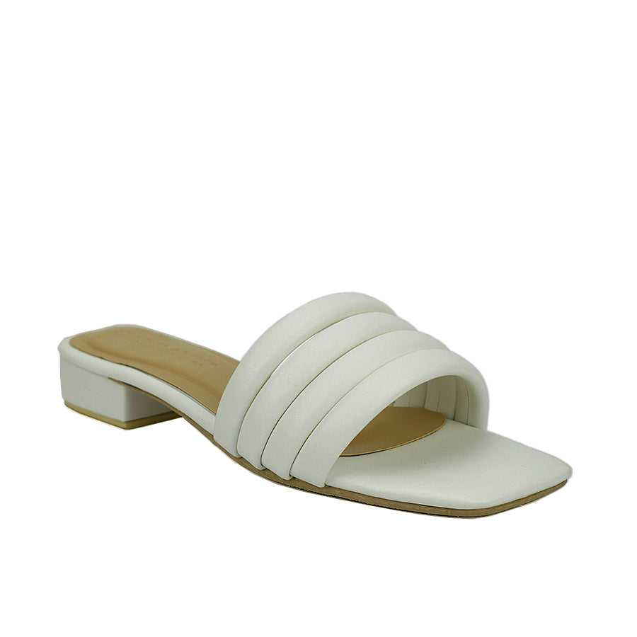 Cardams ECLB ED 00129 Beige/Black/White Women Heeled Sandals