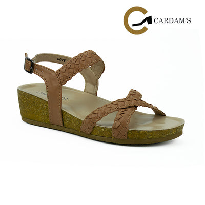 Cardams ECLB EPVS 00098 Beige/Camel Women Wedge