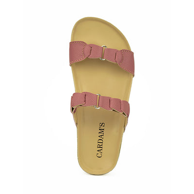 Cardams ECLB EPVS 00099 Nude/Old Rose Women Flats