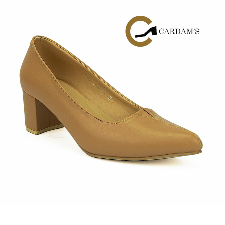 Cardams ECLB MAR 00079 Beige/Black Women Pumps