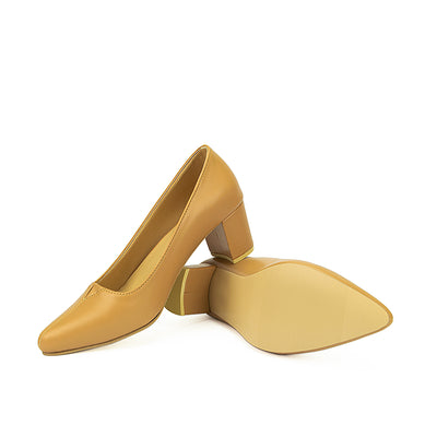 Cardams ECLB MAR 00079 Beige/Black Women Pumps