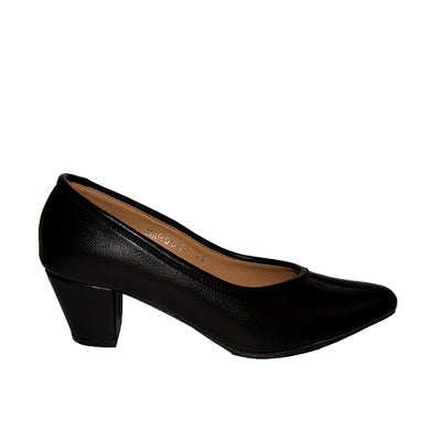 Cardams ECLB MAR 00080 Black/Brown Women Pumps