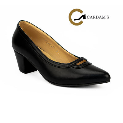Cardams ECLC MAR 00081 Beige/Black Women Pumps