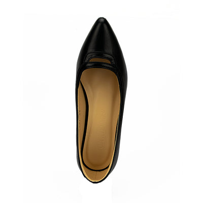 Cardams ECLC MAR 00081 Beige/Black Women Pumps