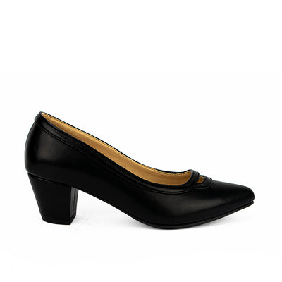 Cardams ECLC MAR 00081 Beige/Black Women Pumps