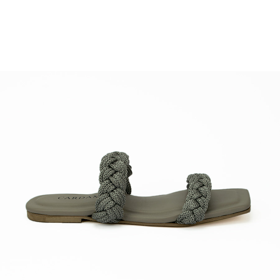 Cardams ECLB ERM 00095 Gray/Light Brown Women Flats