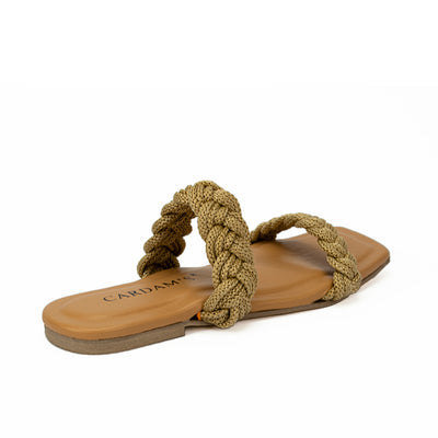 Cardams ECLB ERM 00095 Gray/Light Brown Women Flats