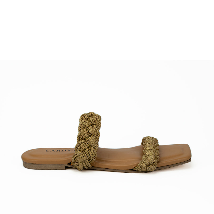 Cardams ECLB ERM 00095 Gray/Light Brown Women Flats